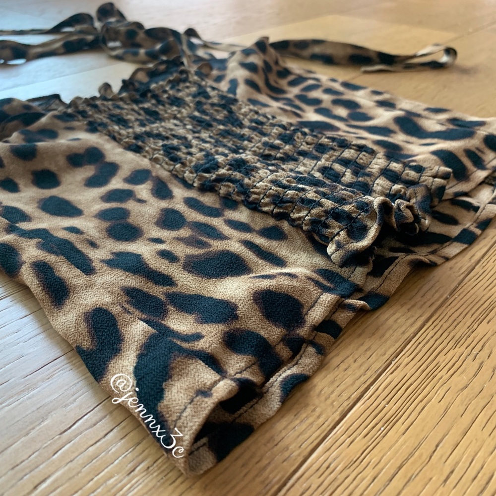 ❌[SOLD]❌Reformation Blanca Top || Leopard 🐆 - Picture 12 of 16